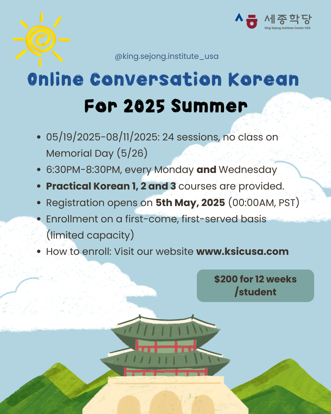 Enhance your Korean conversational skills with our exciting online Korean courses!